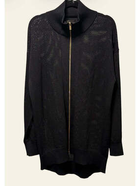 Aleeza Paris Mesh Zip Up